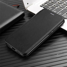 Load image into Gallery viewer, Luxury Leather Flip Case For Xiaomi Redmi Note 9 9S 10 5G 10S 11 11S 8 Pro 8T 7 + Plus Wallet Cover On Redmi 7A 6 6A 9 9A 9C 9T Durable Leather flip Back Covers