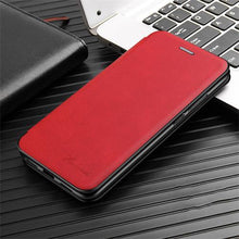 Load image into Gallery viewer, Luxury Leather Flip Case For Xiaomi Redmi Note 9 9S 10 5G 10S 11 11S 8 Pro 8T 7 + Plus Wallet Cover On Redmi 7A 6 6A 9 9A 9C 9T Durable Leather flip Back Covers