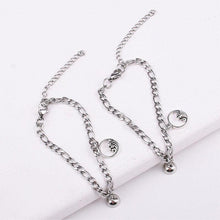 Load image into Gallery viewer, Luxury Magnet Attract Couples Bracelet Stainless Steel Chain Bracelets Charm Jewelry Matching Relationship Bracelets For Boyfriend And Girlfriend Stainless Steel His And Her Love Distance Promise Bracelets For Couples
