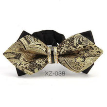 Load image into Gallery viewer, Luxury Men Polyester Bowtie Fashionable Bowtie Stylish Design Wedding Parties Bowties