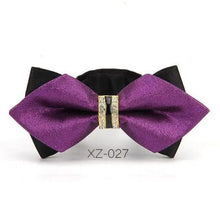 Load image into Gallery viewer, Luxury Men Polyester Bowtie Fashionable Bowtie Stylish Design Wedding Parties Bowties