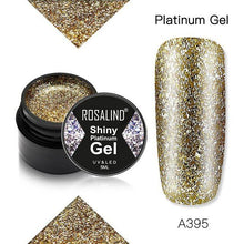 Load image into Gallery viewer, Luxury Modern Crystal Shiny Gel Nail Polish Painting Nails Art Design Diamond Manicure Gel Luxury Design For Women and Girls