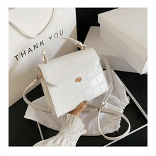 Load image into Gallery viewer, Luxury Snow White Crossbody Bags For Women And Girls Small PU Leather Handbag - Ladies Designer Evening Bags