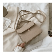 Load image into Gallery viewer, Luxury Snow White Crossbody Bags For Women And Girls Small PU Leather Handbag - Ladies Designer Evening Bags
