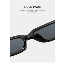 将图片加载到图库查看器,Luxury Square Black Women Retro Vintage Sunglasses Small Rectangle Female Sun Glasses Vintage Design Eyewear