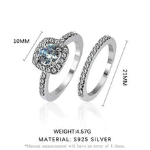 Load image into Gallery viewer, Luxury Style Crystal Engagement Ring - Ring Trends For 2021 Fashion Elegant Women Jewelry Wedding Jewelry
