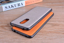 Load image into Gallery viewer, Luxury Textile Cloth Leather Skin Phone Case Cover For Xiaomi Redmi 5 5 Plus Luxury Textile Leather Skin Soft Hard Cover For Xiaomi Redmi 5 Plus Case Shockproof Durable Material Vintage New Design Leather Phone Case