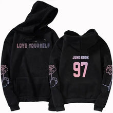 将图片加载到图库查看器,Luxury Unisex Hoodie Hoodies Sweatshirt Love Yourself Hoody Sweatshirt Boys Hoody Hoodies Cool Print Casual Drawstring Warm Winter Stylish Design Hoodie For Men Women