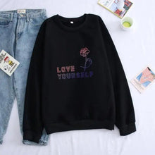 将图片加载到图库查看器,Luxury Unisex Hoodie Hoodies Sweatshirt Love Yourself Hoody Sweatshirt Boys Hoody Hoodies Cool Print Casual Drawstring Warm Winter Stylish Design Hoodie For Men Women