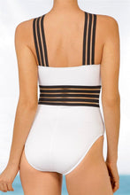 将图片加载到图库查看器,Luxury Women Black Swimsuits Women High Neck One Piece Swimsuits For Women Mesh Bathing Suits Open Back Swimwear One Piece Swimwear For Lady High Neck Bandage Cross Back Swimming Suit Female Holiday Beachwear