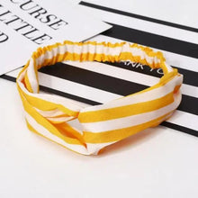Load image into Gallery viewer, Luxury Women's Headband Vintage Cross Knot Elastic Hair Bands Soft Solid Hairband Girls Hair Accessories Floral Turban Bandanas Head Wrap