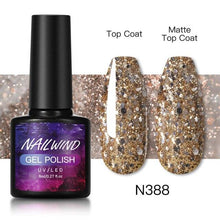 Load image into Gallery viewer, Luxury Womens Colorful Gel Nail Polish 8ml Semi Permanent UV/LED Glossy Effect Popular Design For Women and Girls in Fashion Style