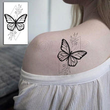 Load image into Gallery viewer, Luxury Womens Different Temporary Waterproof Tattoo Sticker Feather Dandelion Tattoos For Makeup Party