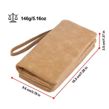 Load image into Gallery viewer, Luxury Women's Leather Clutch Wallet