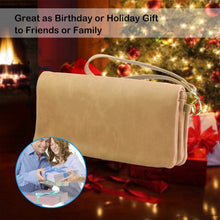 Load image into Gallery viewer, Luxury Women's Leather Clutch Wallet