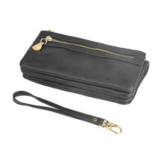 Load image into Gallery viewer, Luxury Women's Leather Clutch Wallet