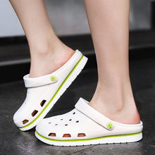 Load image into Gallery viewer, Luxury Womens Sandals Lightweight Unisex Colorful Shoes Garden Classic Clogs Design Slippers Sandals Slip-on Summer Beach Sandals For Womens Fashion Comfortable Slip On Slides Shoes