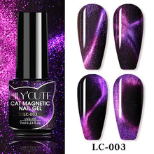 Load image into Gallery viewer, Magnetic 9D Cat Eye Gel Nail Polish Set UV LED Popular Chameleon Multi Color Salon Designs For Womens