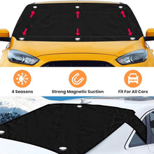 Load image into Gallery viewer, Magnetic Car Windshield Cover Front Rear Protector Fit for All Cars