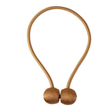 Load image into Gallery viewer, Magnetic Curtain Buckle Holder Tieback Window Accessories Curtain Decorative Curtain Tiebacks Magnetic Curtain Tiebacks European Style Decorative Curtain Drape Tie With Strong Magnetic For Home And Office Decoration