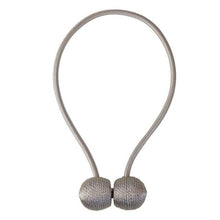 Load image into Gallery viewer, Magnetic Curtain Buckle Holder Tieback Window Accessories Curtain Decorative Curtain Tiebacks Magnetic Curtain Tiebacks European Style Decorative Curtain Drape Tie With Strong Magnetic For Home And Office Decoration