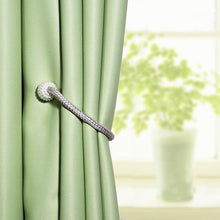 将图片加载到图库查看器,Magnetic Curtain Clip Room Accessories Pearl Ball Curtains Holder Tieback Home Decor Hanging Ball Buckle Tie Back Curtain Tiebacks Pearl Ball Home Curtain Buckle The Most Convenient Tie Backs Weave Clips Rope Straps Holder