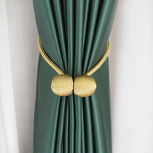 Load image into Gallery viewer, Magnetic Curtain Tieback High Quality Holder Hook Buckle Clip Curtain Tieback Polyester Decorative Home Accessories European Style Decorative Curtain Drape Tie With Strong Magnetic For Home And Office Decoration 49cm