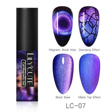 将图片加载到图库查看器,Magnetic Nail Gel Polish UV LED Popular Colorful New Fashion Charming Effect Luxury Drawing Design For Women and Girls