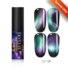 将图片加载到图库查看器,Magnetic Nail Gel Polish UV LED Popular Colorful New Fashion Charming Effect Luxury Drawing Design For Women and Girls