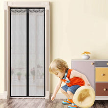 Load image into Gallery viewer, Magnetic Screen Door Hands-free Fly Mesh Door Curtain