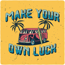Load image into Gallery viewer, Make your own luck Men's Bamboo Viscose/Organic Cotton Short Sleeve Graphic T-Shirt