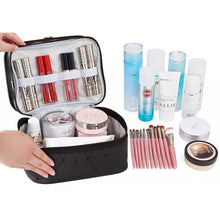 将图片加载到图库查看器,Makeup Bags Double layer Travel Cosmetic Cases