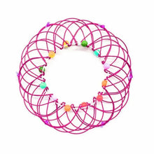 Load image into Gallery viewer, Mandala Decompression Flower Basket & Steel Ring Sensory Toys