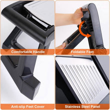 Load image into Gallery viewer, Mandoline Stainless Steel Food Slicer with 5 Adjustable Blades