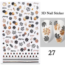 将图片加载到图库查看器,Maple Leaves 3D Nail Stickers Fall Leaf Flowers Line Sliders For Nails Self Adhesive Stickers Autumn Manicuring Decals Transfer Nail Decals Sticker For Pretty Girl Self-Adhesive Nail Decals Designer Nail Stickers for Acrylic