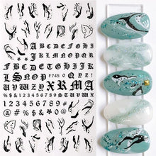 将图片加载到图库查看器,Maple Leaves 3D Nail Stickers Fall Leaf Flowers Line Sliders For Nails Self Adhesive Stickers Autumn Manicuring Decals Transfer Nail Decals Sticker For Pretty Girl Self-Adhesive Nail Decals Designer Nail Stickers for Acrylic
