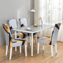 Load image into Gallery viewer, Marble Printed Stretch Chair Cover For Dining Room Office Banquet Chair Protector Elastic Material Armchair Cover Chair Cover Chair Slipcover Marble Background Texture Parson Chair