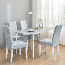 Load image into Gallery viewer, Marble Printed Stretch Chair Cover For Dining Room Office Banquet Chair Protector Elastic Material Armchair Cover Chair Cover Chair Slipcover Marble Background Texture Parson Chair