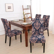 Load image into Gallery viewer, Marble Printed Stretch Chair Cover For Dining Room Office Banquet Chair Protector Elastic Material Armchair Cover Chair Cover Chair Slipcover Marble Background Texture Parson Chair