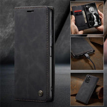 Load image into Gallery viewer, Matte Leather Case for Xiaomi Mi 9T CC9 10T 11T 12T Pro Lite 5G Redmi Note 8 9s 10 11 11S Pro Wallet Flip Cover Poco F3 M3 Pro Women with Card Holder Kickstand Magnetic Leather Flip Case