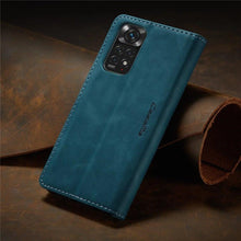 Load image into Gallery viewer, Matte Leather Case for Xiaomi Mi 9T CC9 10T 11T 12T Pro Lite 5G Redmi Note 8 9s 10 11 11S Pro Wallet Flip Cover Poco F3 M3 Pro Women with Card Holder Kickstand Magnetic Leather Flip Case