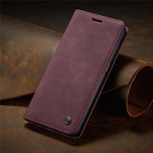 Load image into Gallery viewer, Matte Leather Case for Xiaomi Mi 9T CC9 10T 11T 12T Pro Lite 5G Redmi Note 8 9s 10 11 11S Pro Wallet Flip Cover Poco F3 M3 Pro Women with Card Holder Kickstand Magnetic Leather Flip Case