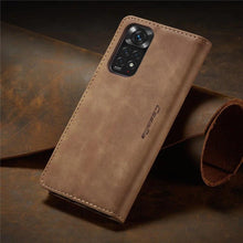 Load image into Gallery viewer, Matte Leather Case for Xiaomi Mi 9T CC9 10T 11T 12T Pro Lite 5G Redmi Note 8 9s 10 11 11S Pro Wallet Flip Cover Poco F3 M3 Pro Women with Card Holder Kickstand Magnetic Leather Flip Case