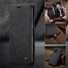 Load image into Gallery viewer, Matte Leather Case for Xiaomi Mi 9T CC9 10T 11T 12T Pro Lite 5G Redmi Note 8 9s 10 11 11S Pro Wallet Flip Cover Poco F3 M3 Pro Women with Card Holder Kickstand Magnetic Leather Flip Case