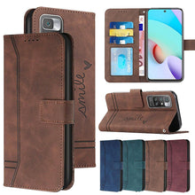 Load image into Gallery viewer, Matte Leather Wallet Case for Redmi Note 11 11S 11 Pro 10 9 8 7 Redmi 10 10C 10A 9T 9A 9C 9 8 Flip Cover for M4 Pro X4 Pro F4 M3 Premium PU Leather Wallet Case