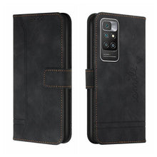 Load image into Gallery viewer, Matte Leather Wallet Case for Redmi Note 11 11S 11 Pro 10 9 8 7 Redmi 10 10C 10A 9T 9A 9C 9 8 Flip Cover for M4 Pro X4 Pro F4 M3 Premium PU Leather Wallet Case