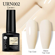 将图片加载到图库查看器,Matte Pink Blue Gel Nail Polish Semi Permanent LED Nail Art Design Elegant Warm Colors For Womens