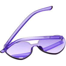 Load image into Gallery viewer, Maxdot Heart Shape Sunglasses Party Sunglasses