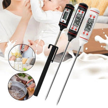 Load image into Gallery viewer, Meat Digital Cooking Food Kitchen BBQ Thermometer Digital Candy Candle Thermometer Cooking Kitchen BBQ Grill Thermometer Probe Instant Read Thermometer for Liquids Pork Milk Water Milk Oil Liquid Oven Digital Temperature Sensor Meter Thermocouple