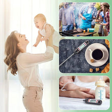 将图片加载到图库查看器,Meat Thermometer Digital Cooking Food Digital Candy Cooking Thermometer Kitchen Cooking Thermometer Instant Read for BBQ Grill Oil Milk Bath Water Deep Fry Kitchen BBQ Probe Water Milk Oil Liquid Oven Digital Temperature Sensor Meter Thermocouple
